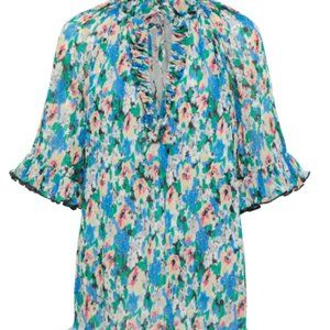 Ganni Spring 2022 Floral Top